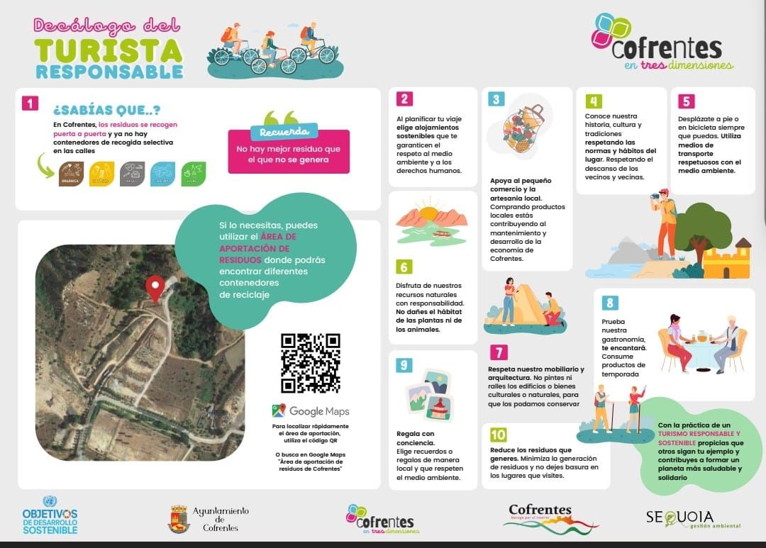 Decálogo del Turista Responsable en Cofrentes