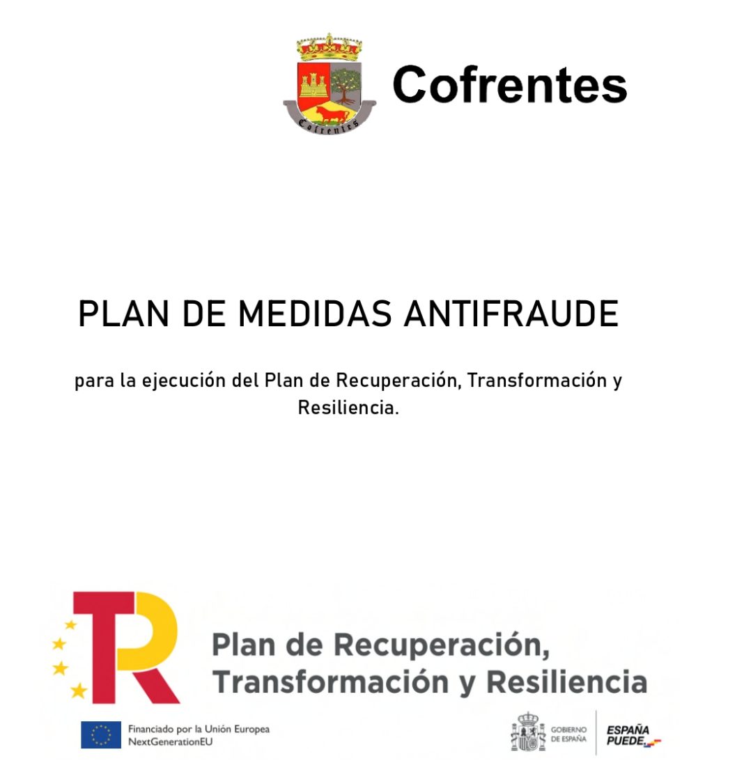 Plan Antifraude Ayuntamiento de Cofrentes